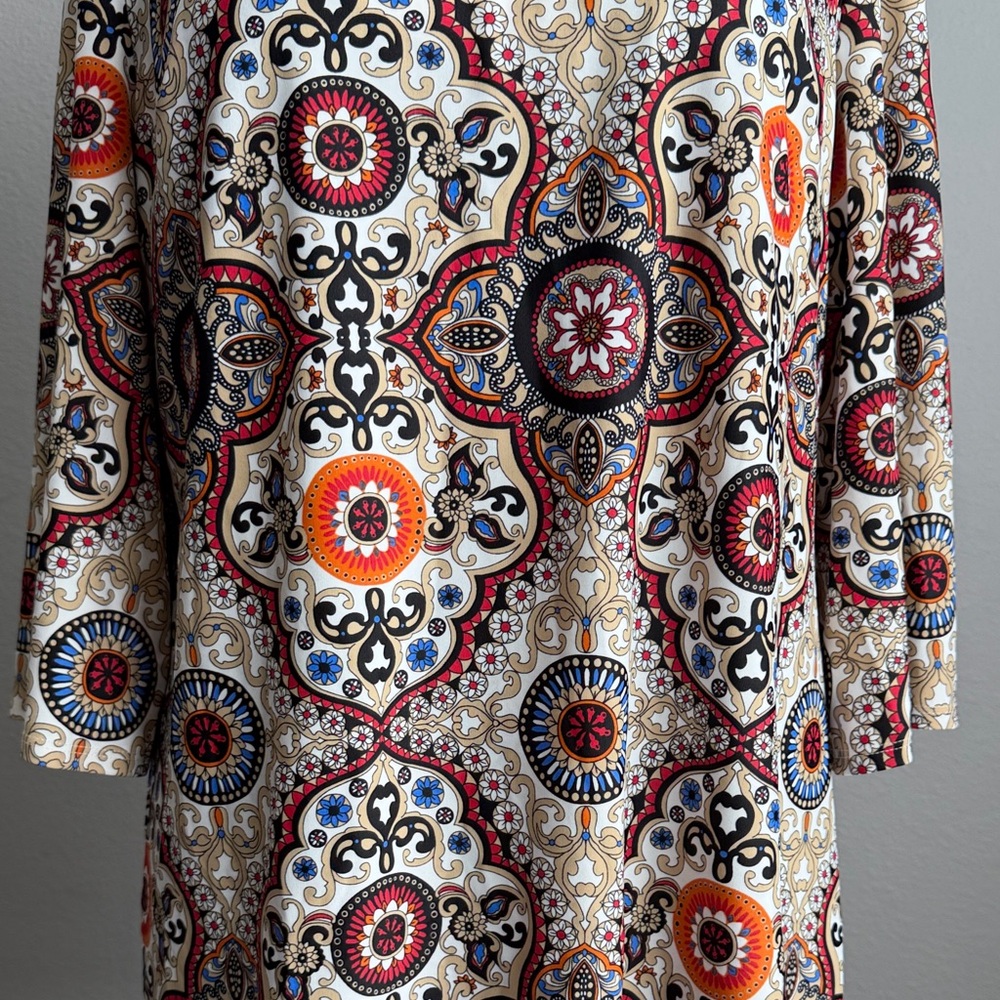 Jude Connally Multicolor Patterned Mini Dress Siz… - image 5